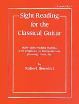 Sight Reading for Classical Guitar Guitar and Fretted sheet music cover